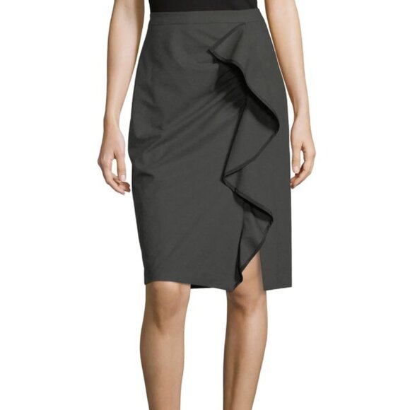 Nanette Lepore Dresses & Skirts - Nanette Lepore Carley Pencil Skirt Charcoal Sz 2